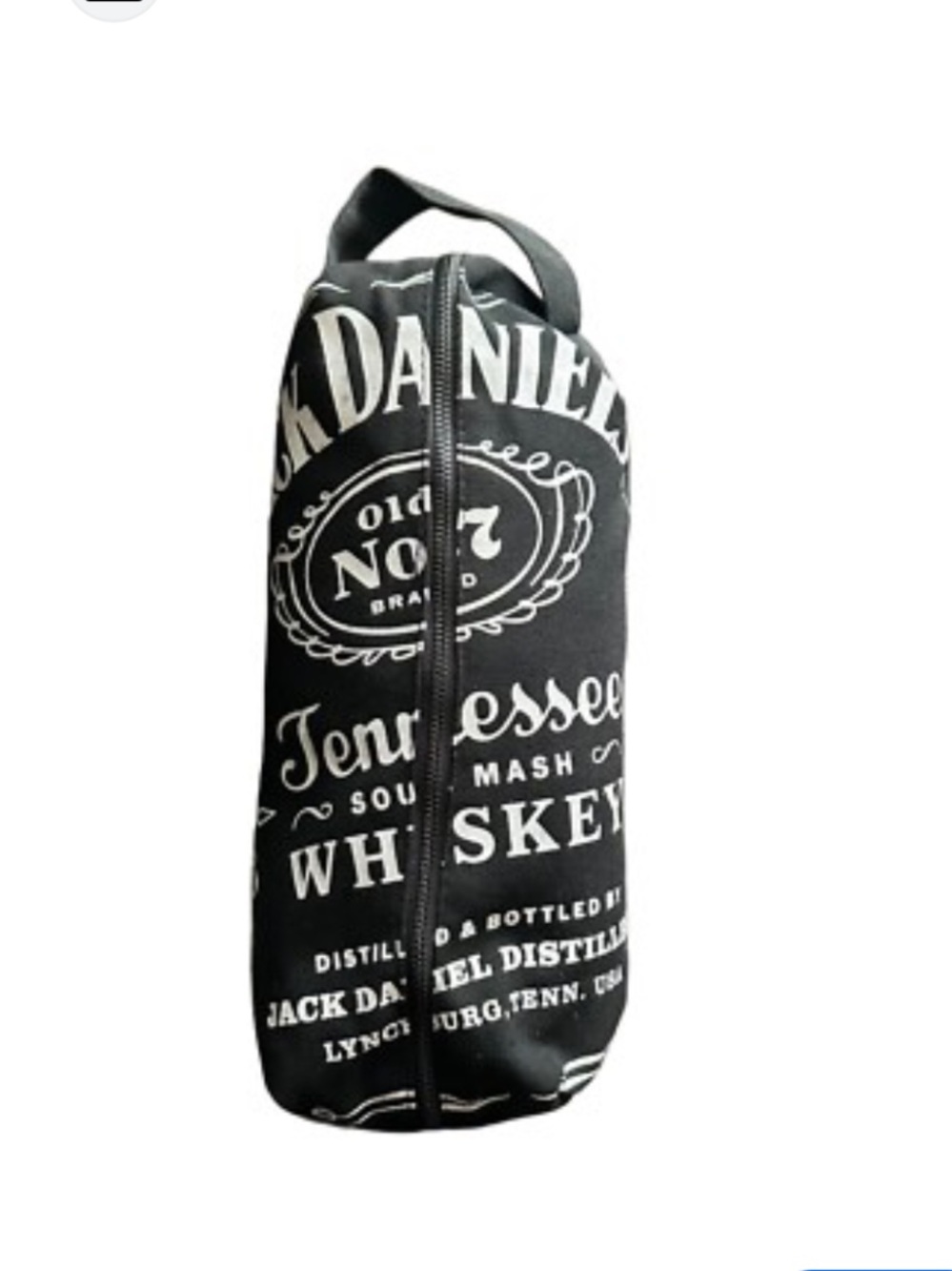 Jack Daniels Black and White Toiletry/Travel Pouch